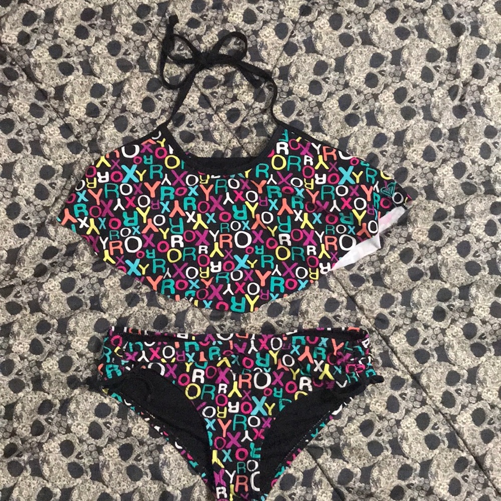 Roxy 2 piece girls swimsuit